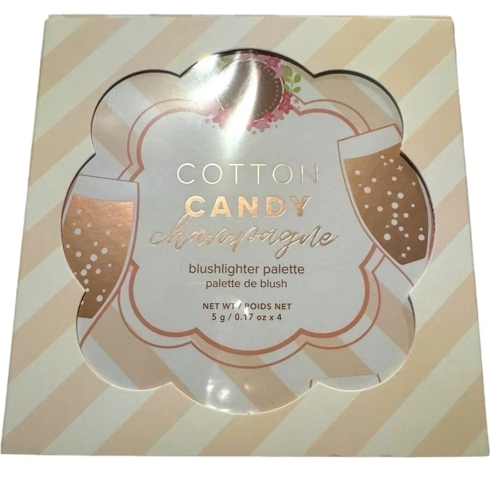 Beauty Bakerie Cotton Candy Champagne Blush Palette Brand New 4 Colors
